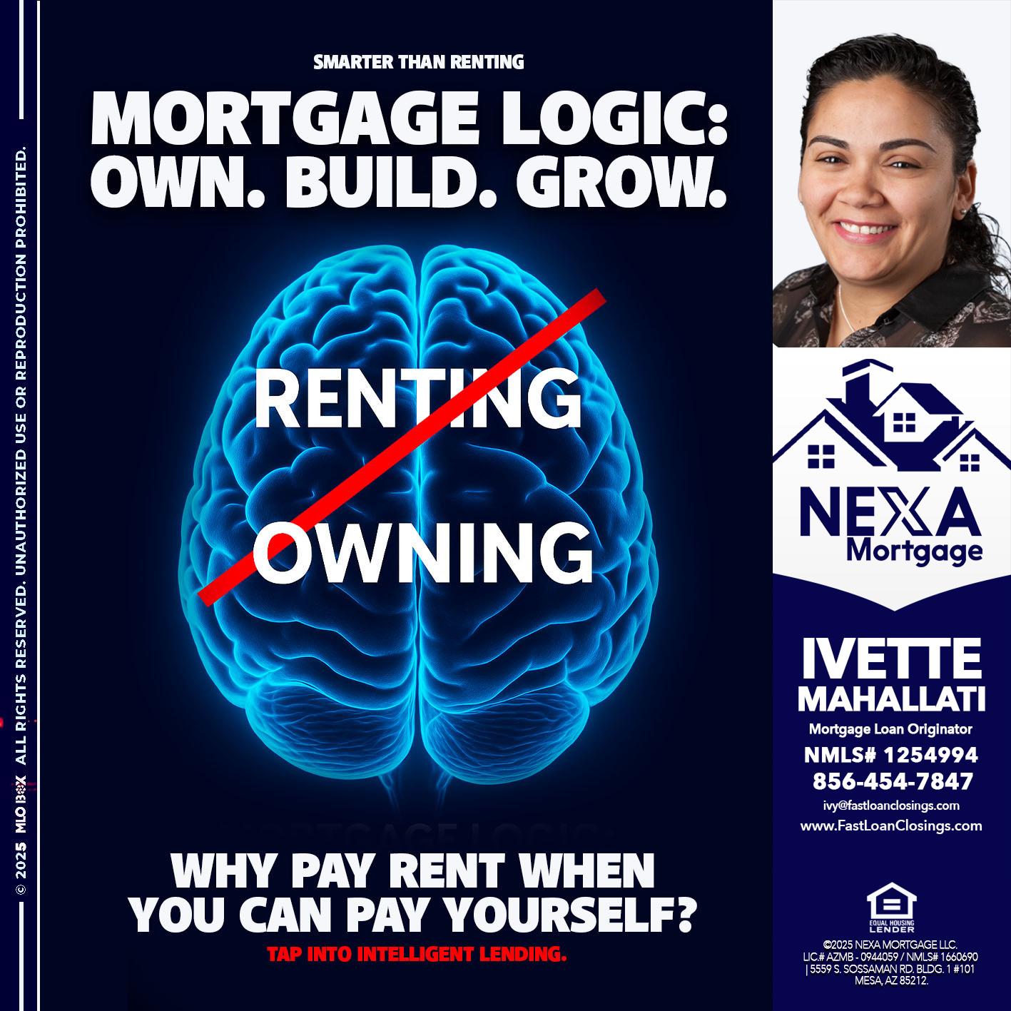 mortgage logic - Ivette Mahallati -Mortgage Loan Originator