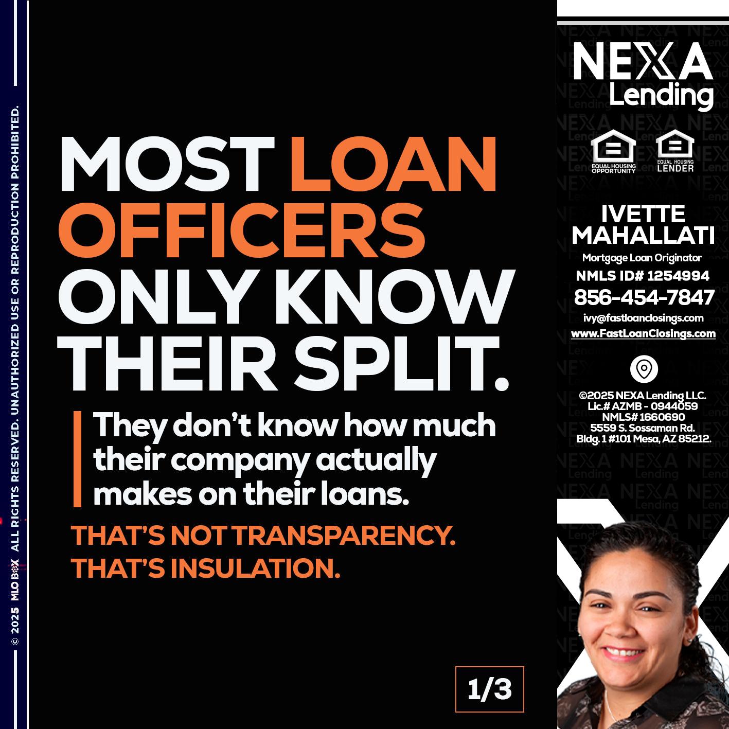 1 OF 3 - Ivette Mahallati -Mortgage Loan Originator
