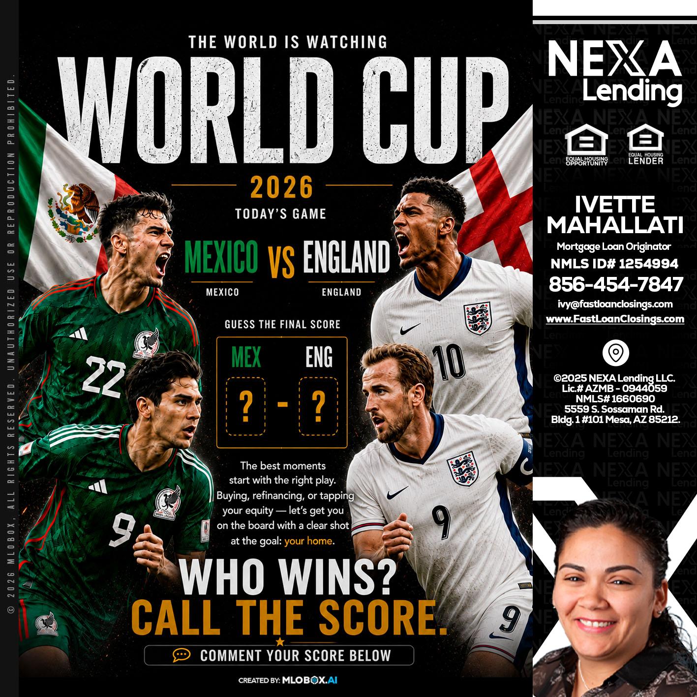 WHO'S WIN - Ivette Mahallati -Mortgage Loan Originator